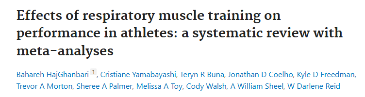 Referência: The Athlete’s Secret Ingredient: The Power of Nasal Breathing — Michael Flanell.